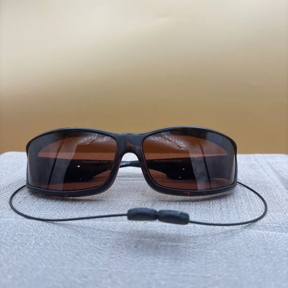 Polar Optics Sunglasses Mens OS Tortoise Excellent Gorpcore 2RH85458T Cablz